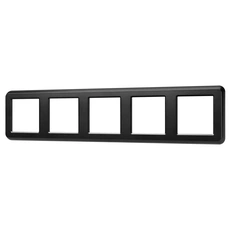 Изображение Рамка пластиковая FRM-VERSA-PL-5-BK (Arlight, -)