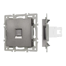 Изображение Механизм компьютерной розетки SCT-MPC1-PL-GR (RJ-45, CAT6) (Arlight, -)
