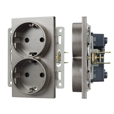 Изображение Механизм электрической розетки SCT-MEUD-PL-GR (250V, 16A) (Arlight, -)