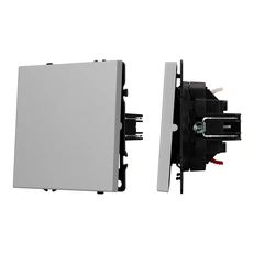 Изображение Выключатель 1-клавишный Arlight NOBE, никель soft-touch 059427(1)